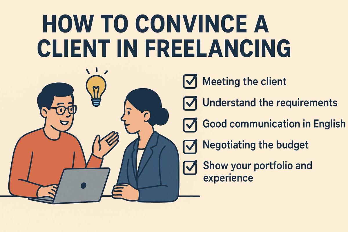 How to Convince a Client in Freelancing