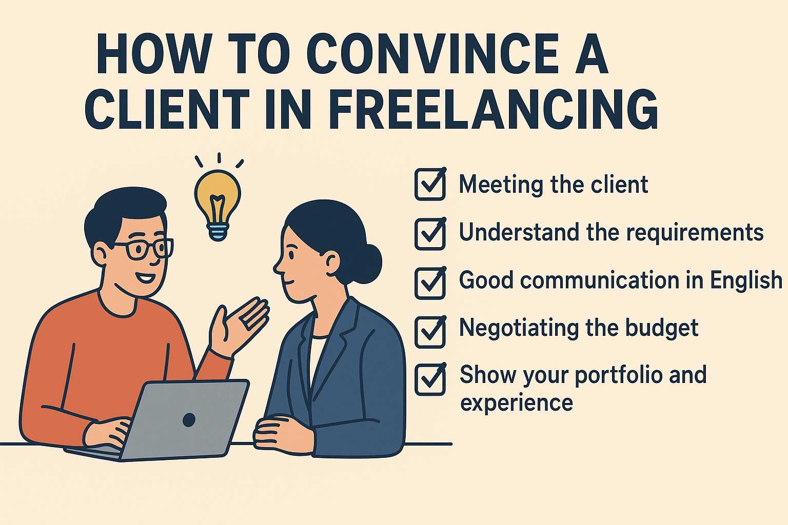 How to Convince a Client in Freelancing